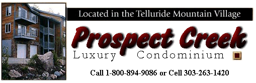 Prospect Creek Condo, Telluride Colorado